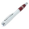 View Image 4 of 6 of Tri-Band Stylus Twist Pen with Flashlight