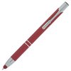 View Image 3 of 6 of Venetian Soft Touch Stylus Metal Pen - Laser