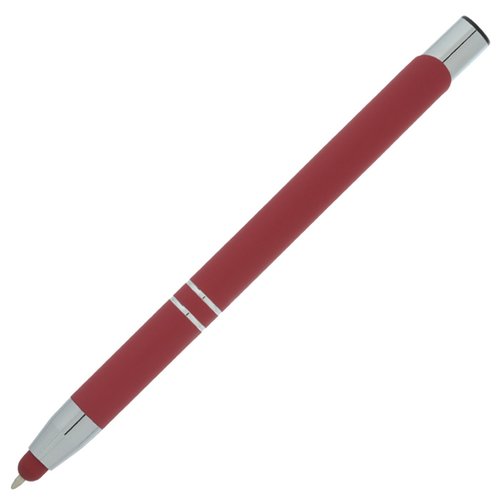 Venetian Soft Touch Stylus Metal Pen - Laser Image 3 of 5