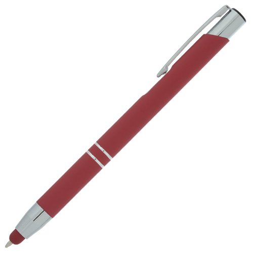 Venetian Soft Touch Stylus Metal Pen - Screen Image 1 of 5