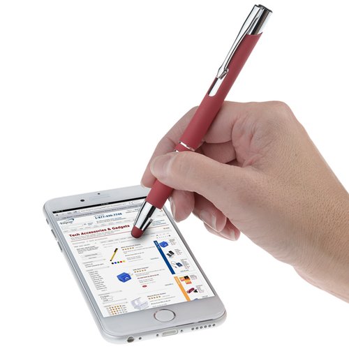 Venetian Soft Touch Stylus Metal Pen - Screen Image 5 of 5