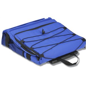 Additional Image 2 - a blue bag with black straps