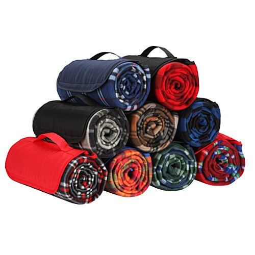 Roll-Up Picnic Blanket - Screen Image 1 of 7