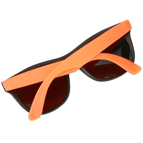 Additional Image 1 - a pair of sunglasses with orange straps