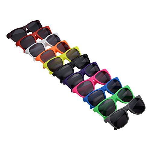 Additional Image 3 - a row of colorful glasses