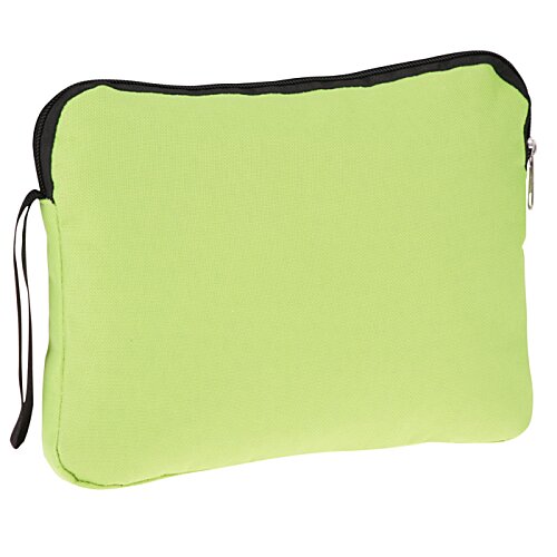 Additional Image 1 - a green bag with a black zipper