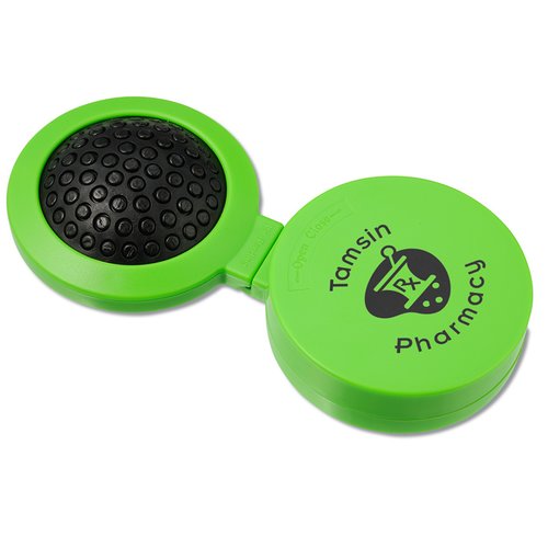 Additional Image 5 - a green container with a black circle