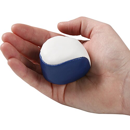 Additional Image 1 - a hand holding a blue and white object