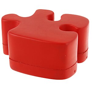Additional Image 1 - a red puzzle piece on a white background