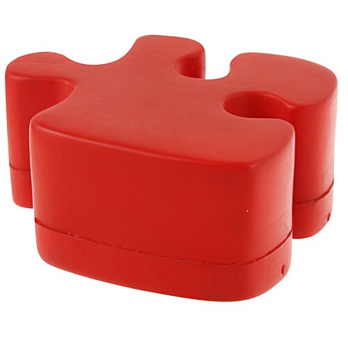 Additional Image 1 - a red puzzle piece on a white background