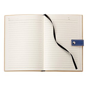 Additional Image 1 - a white notebook with a blue strap