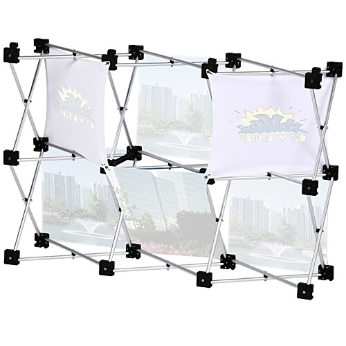 Additional Image 2 - a group of white square objects with black wheels