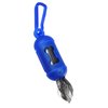 View Image 3 of 3 of Bag Dispenser with Carabiner - Translucent