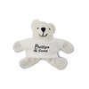 Additional Thumbnail Image 4 - a white teddy bear with black text