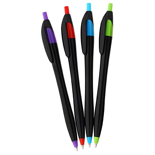 Additional Image 1 - a group of pens in a row
