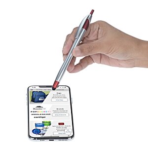 Additional Image 1 - a hand holding a pen over a cellphone