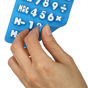 Additional Image 3 - a hand holding a blue calculator