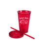 View Image 2 of 2 of Varsity Tumbler with Straw