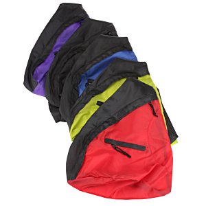 Additional Image 1 - a red bag with black stripes