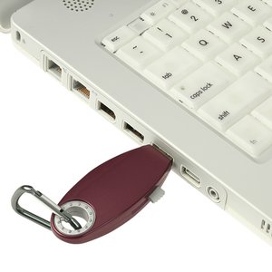Additional Image 2 - a usb flash drive plugged into a laptop
