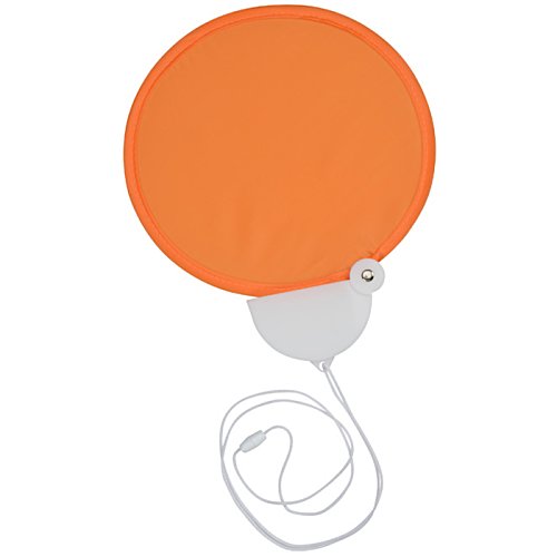 Additional Image 1 - a orange circle with a white cord