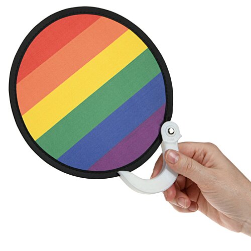 Additional Image 2 - a hand holding a rainbow circle
