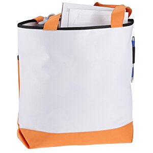 Additional Image 2 - a white and orange bag