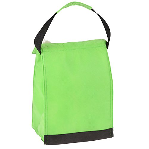 Additional Image 2 - a green bag with black handles