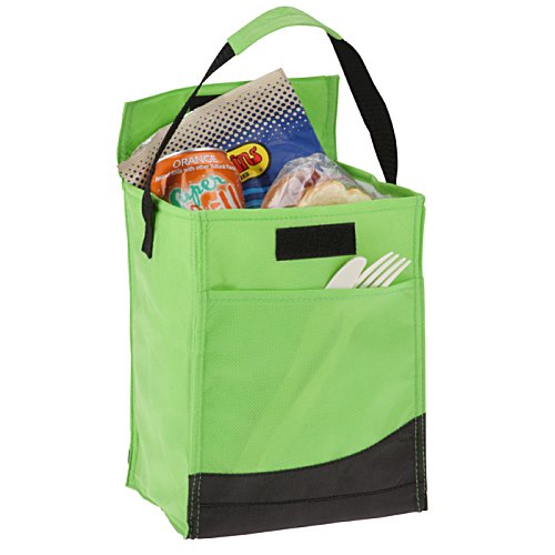 Additional Image 3 - a green and black bag with a black handle