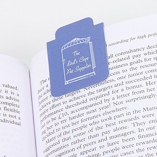 Additional Image 2 - a book with a blue bookmark