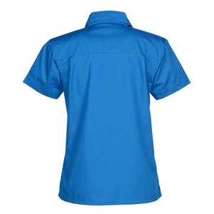 Additional Image 2 - a blue shirt on a white background