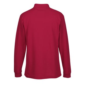 Additional Image 1 - a red long sleeved shirt