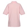 View Image 2 of 2 of Soft Touch Pique Y-Placket Sport Shirt - Ladies' - Embroidered