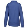 View Image 3 of 3 of Soft Touch Pique LS Sport Shirt - Ladies'