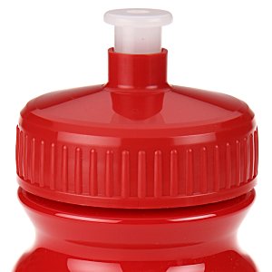 Additional Image 1 - a red plastic water bottle