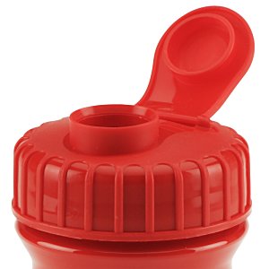 Additional Image 1 - a red plastic bottle with a lid