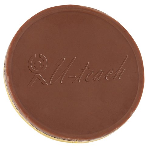 Additional Image 1 - a brown circle with a number on it