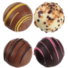 View Image 2 of 3 of Truffles & Chocolate Bar - 20-Pieces