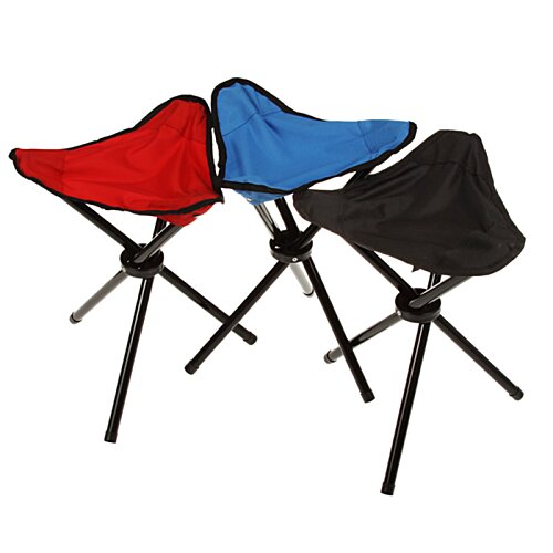 Folding Tripod Stool with Bag Image 2 of 3