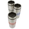 View Image 2 of 2 of Dotted Grip Stainless Steel Tumbler - 16 oz.