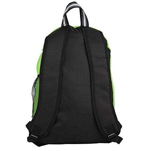 Additional Image 1 - a black and green backpack
