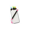 Additional Thumbnail Image 2 - a white cell phone with a black strap