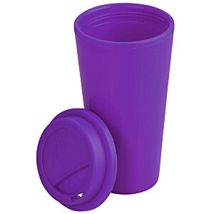 Additional Image 1 - a purple cup with a lid