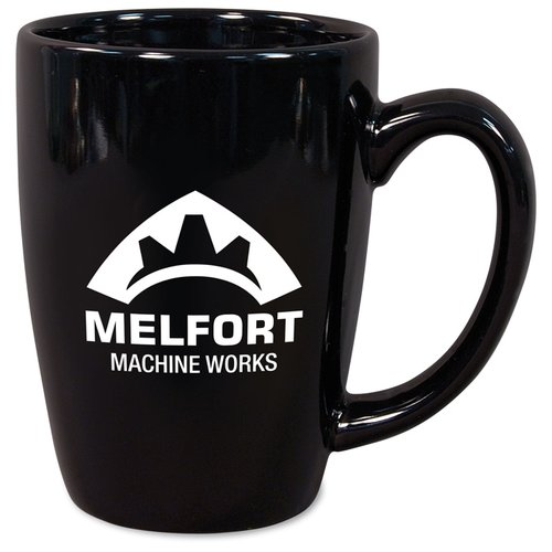 Additional Image 1 - a black mug with white text