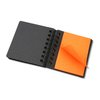 Additional Thumbnail Image 4 - a black and orange notebook