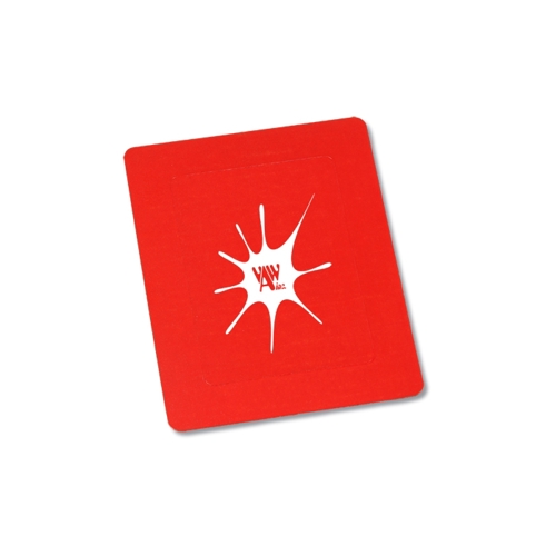 Additional Image 2 - a red square with a white star on it