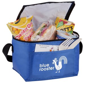 Additional Image 2 - a blue cooler with food in it
