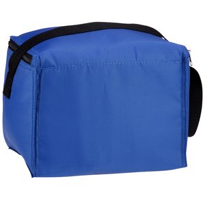 Additional Image 3 - a blue bag with black handles