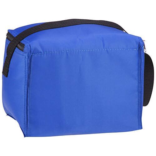 Additional Image 2 - a blue bag with black handles