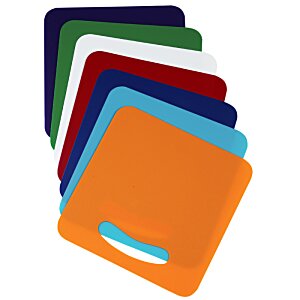 Additional Image 1 - a stack of colorful cutting boards